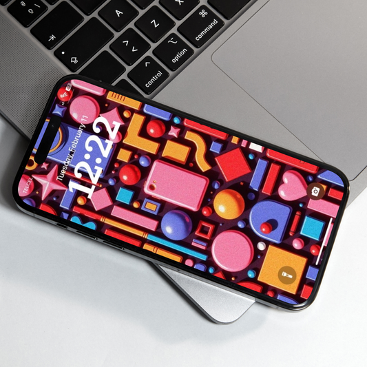 Fantasy 3D Shapes | HD Digital Wallpaper