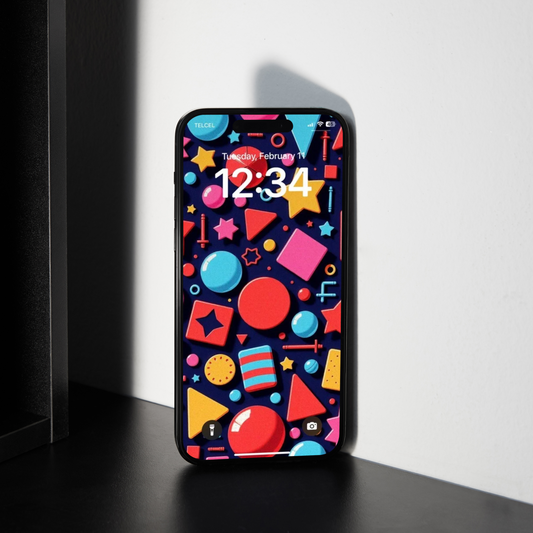 Colorful 3D Shapes | HD Digital Wallpaper