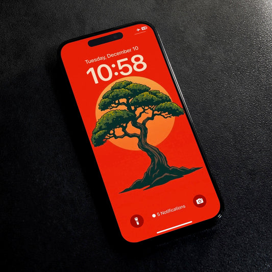 Bonsai Vintage Style | Free HD Digital Wallpaper