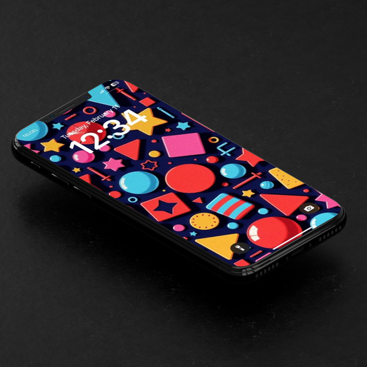 Colorful 3D Shapes | HD Digital Wallpaper