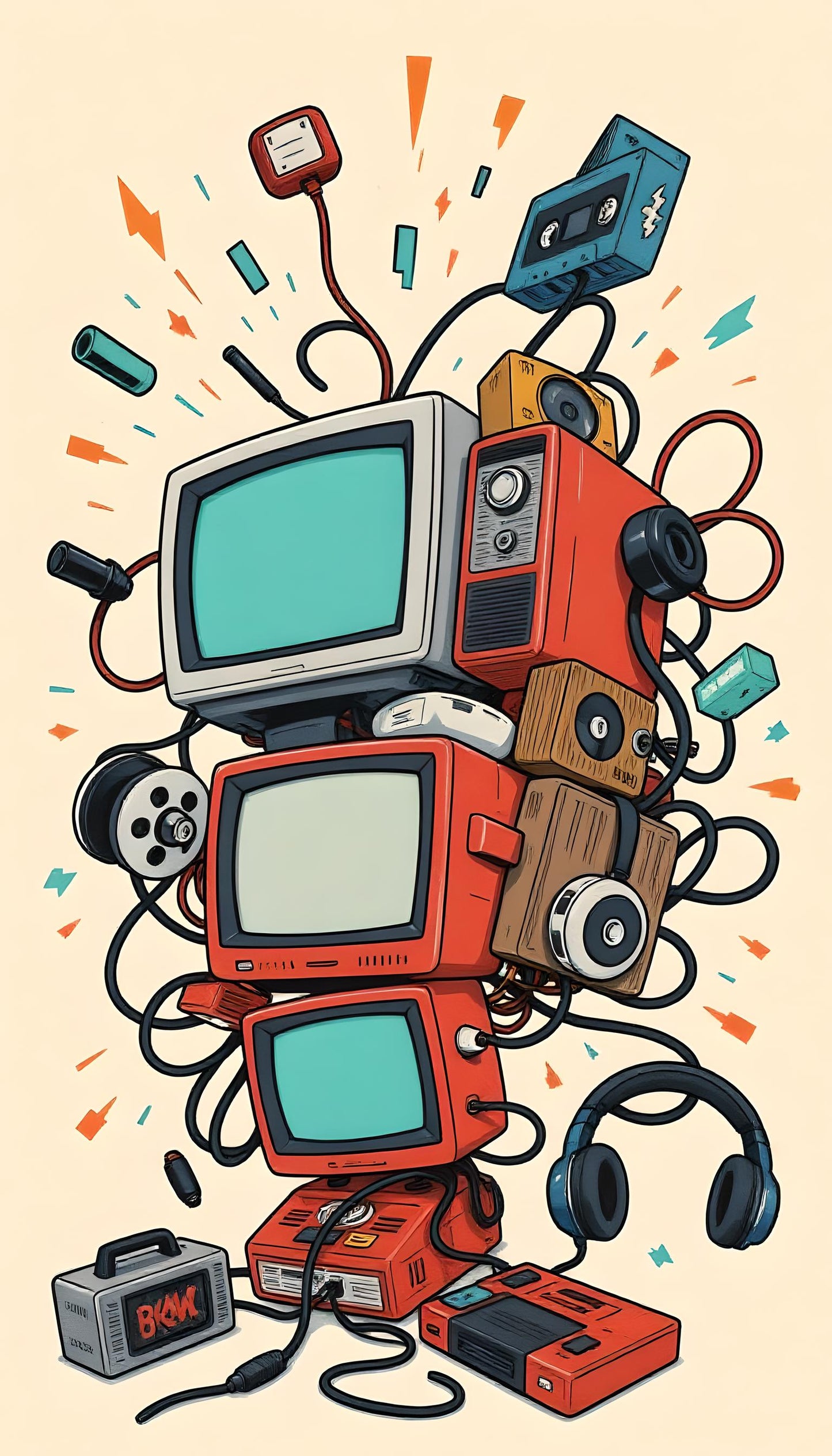 Analog Chaos - Free HD Digital Wallpaper