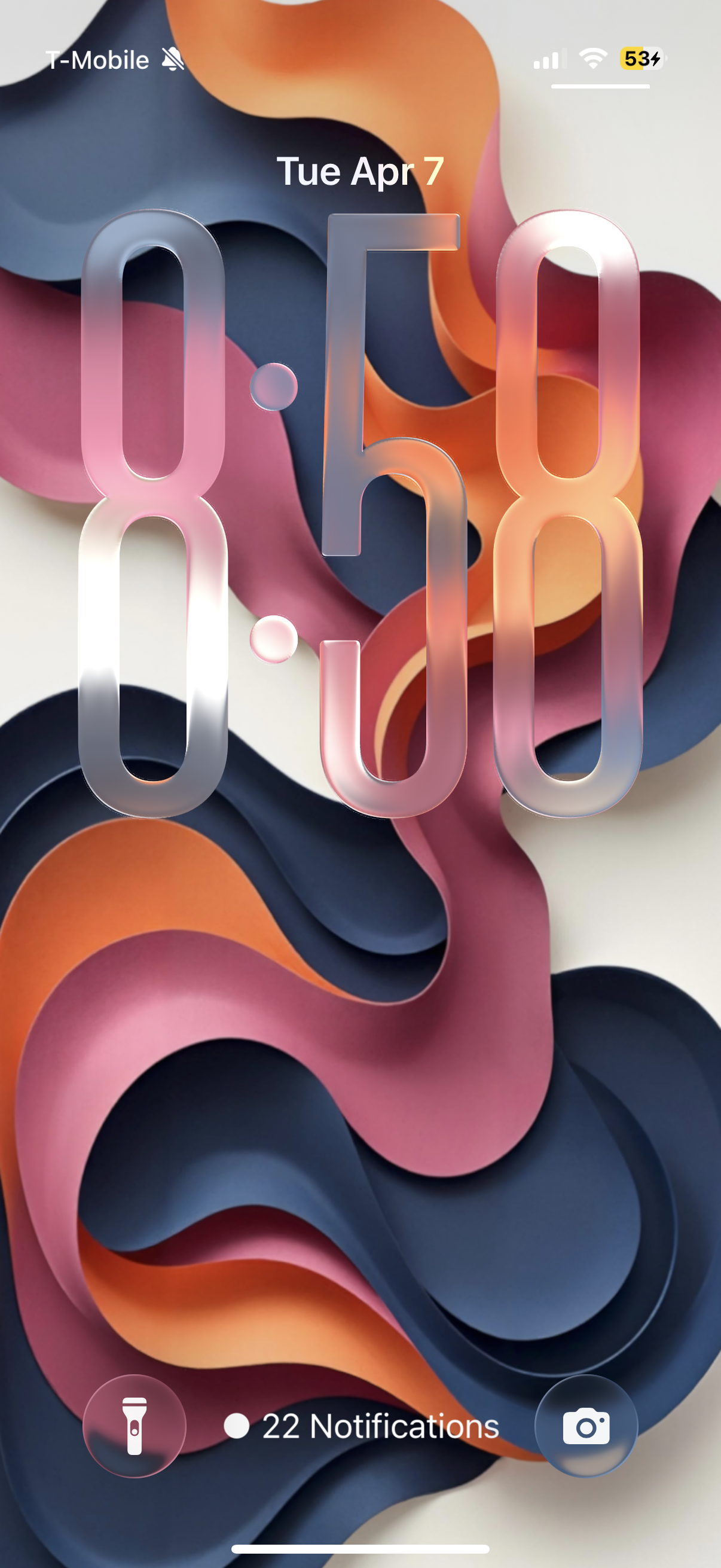 Layered Flow — Abstract Paper Cut HD Wallpaper