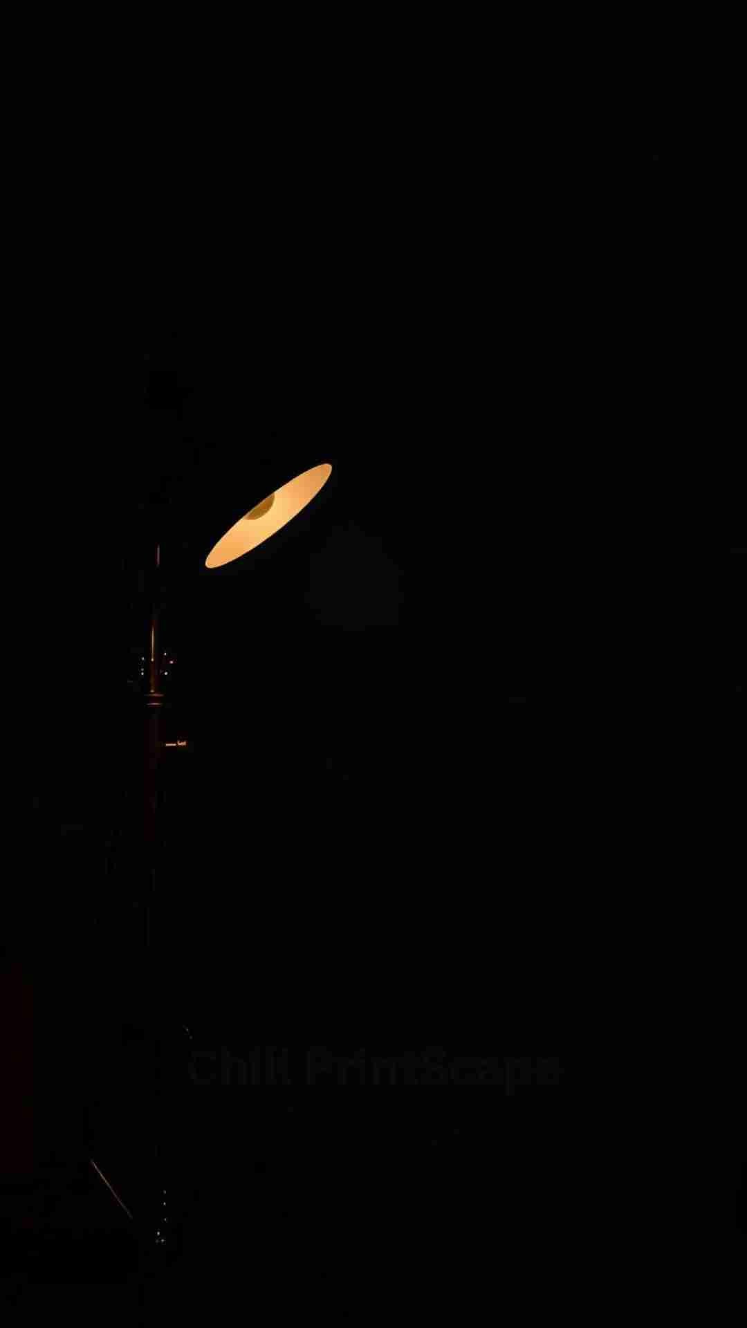 Lamp in the Dark | Free HD Digital Wallpaper