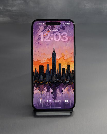 Purple Storm NYC | HD Digital Wallpaper