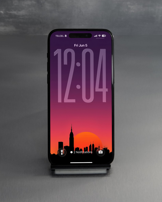 Neon Sunset NYC | HD Digital Wallpaper