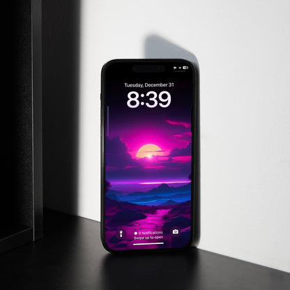 Neopunk Sunset | Free HD Digital Wallpaper