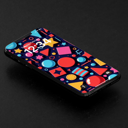 Colorful 3D Shapes | HD Digital Wallpaper
