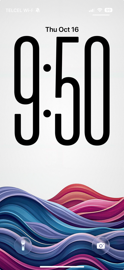 Wave Patterns White| HD Digital Wallpaper