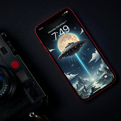 UFO Abduction | Free HD Digital Wallpaper