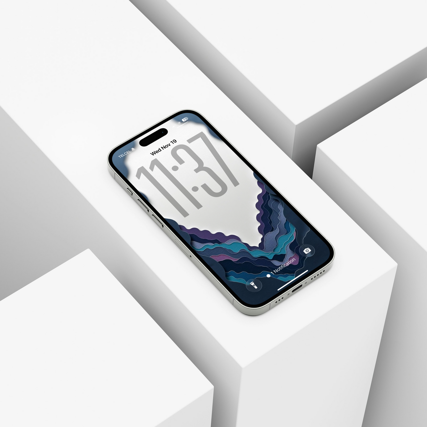 Carved by Color | HD Digital Wallpaper