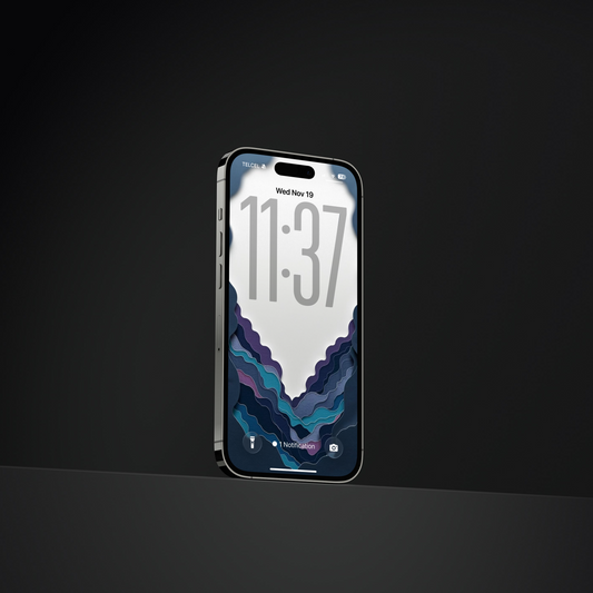 Carved by Color | HD Digital Wallpaper