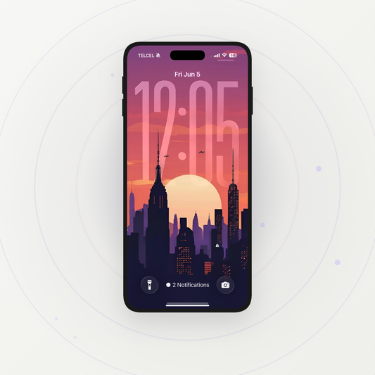 Manhattan Glow | HD Digital Wallpaper
