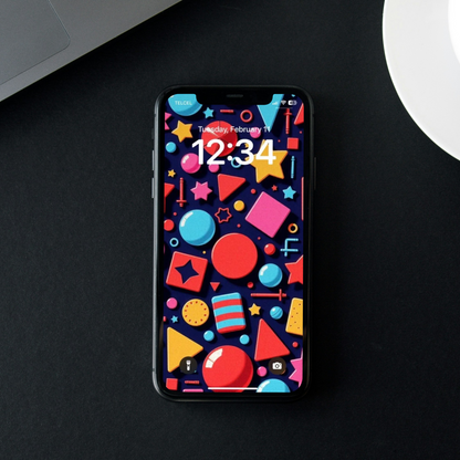 Colorful 3D Shapes | HD Digital Wallpaper