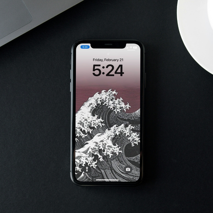 Gray Waves | Free HD Digital Wallpaper