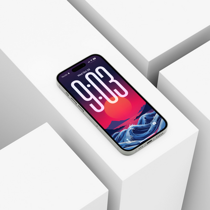 Waves of Infinity | HD Digital Wallpaper